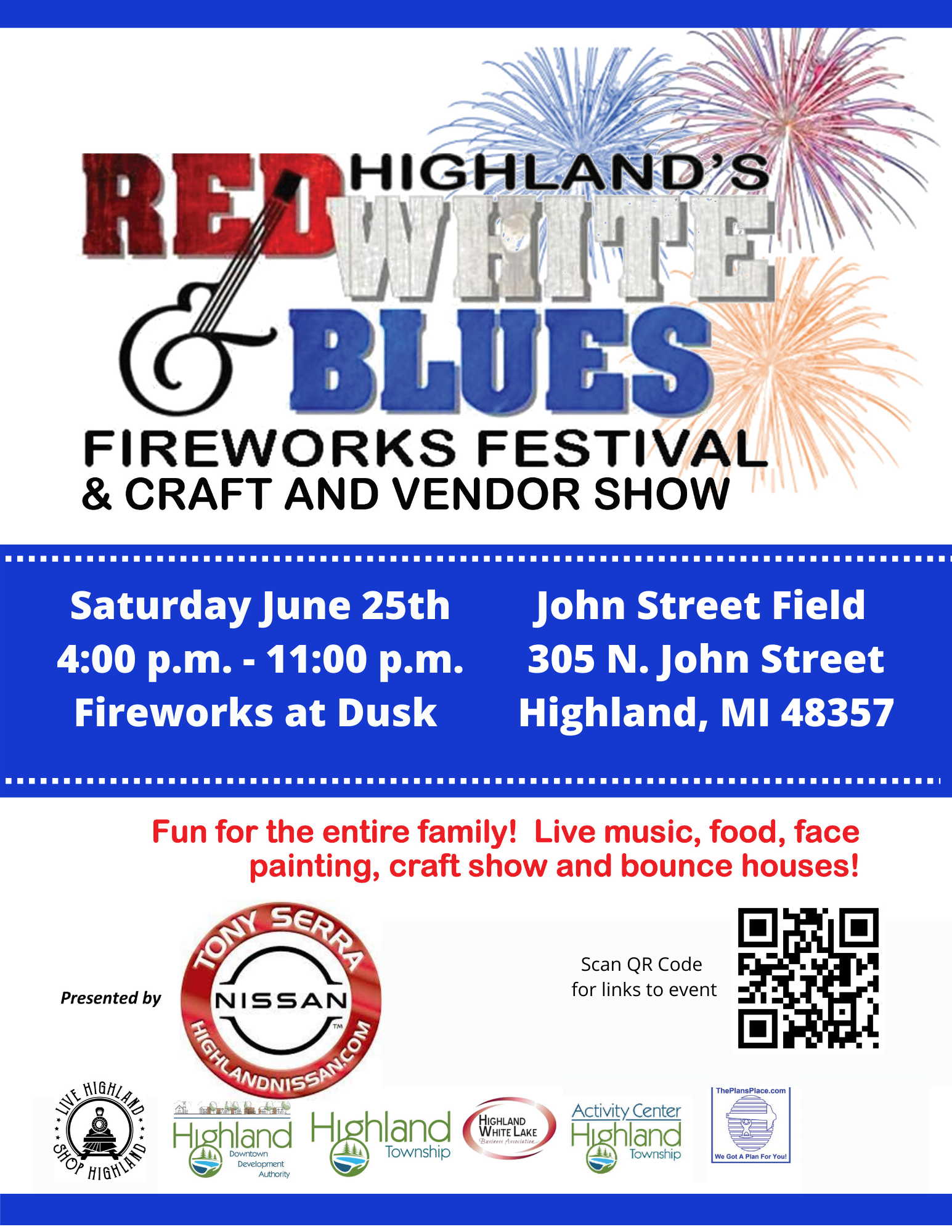 red white and blues flyer