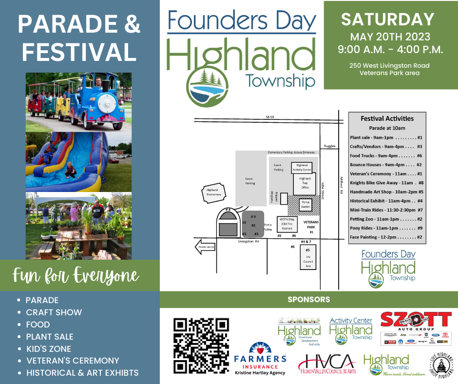 founders day map layout