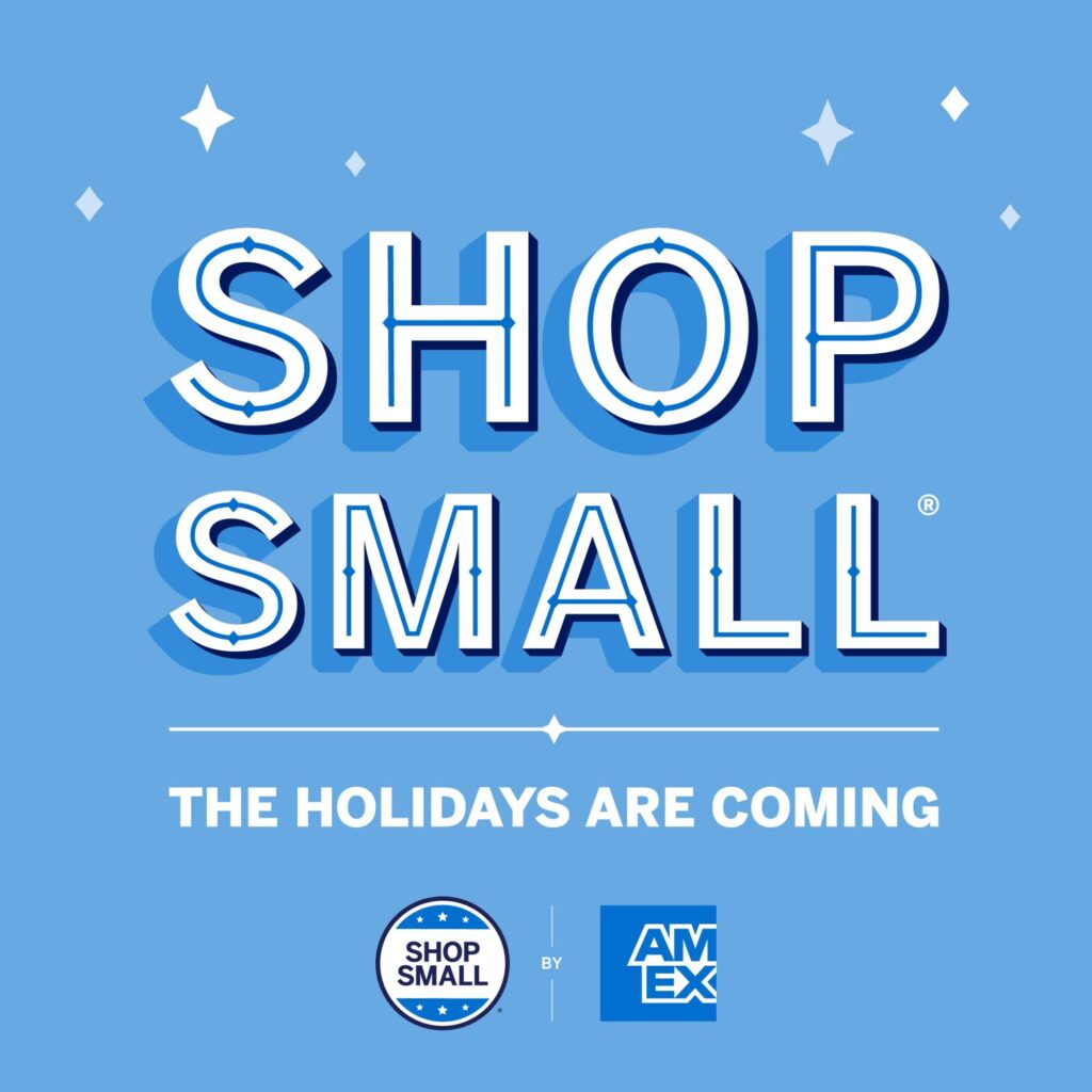 ss holiday social post 5 Shop Small for the holidays with American Express.