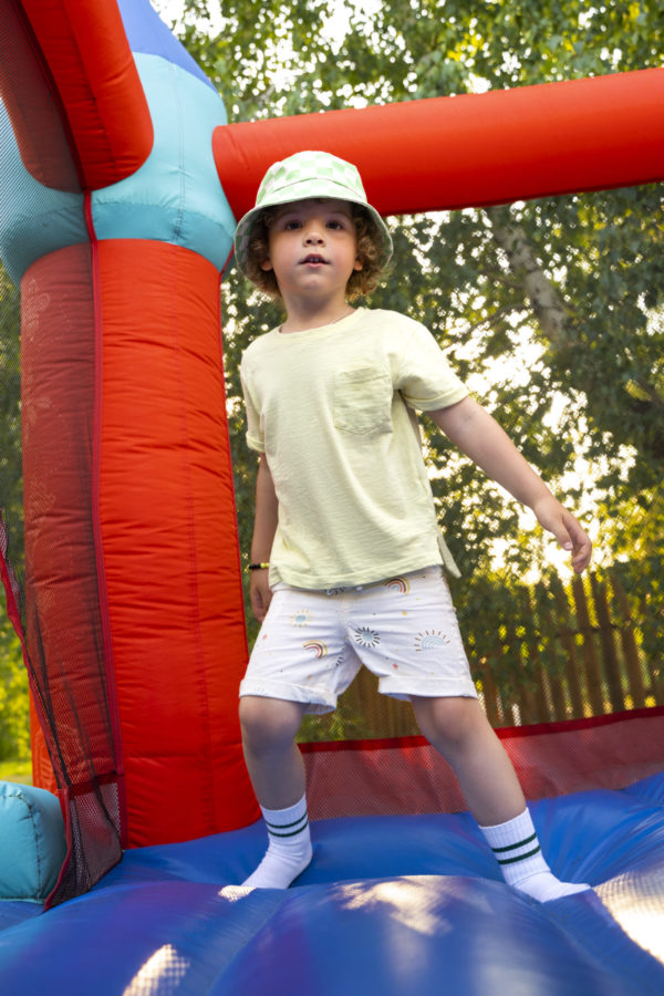 full shot kid bounce house