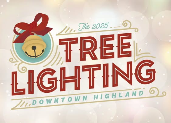 2025 Tree Lighting event, Downtown Highland