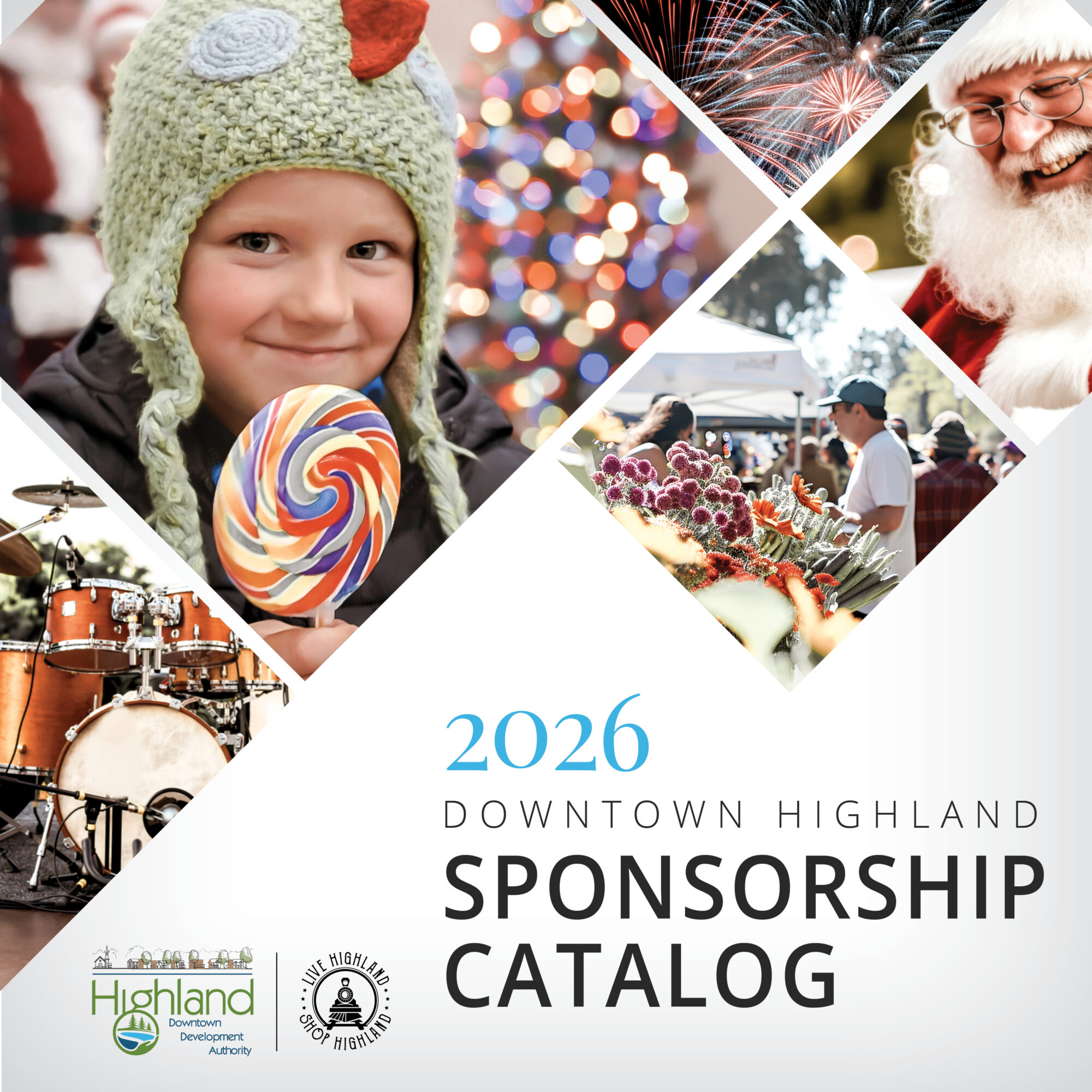 2026 Downtown Highland Sponsorship Catalog Cover