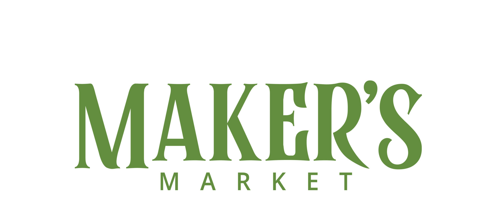Green Maker’s Market logo on white background